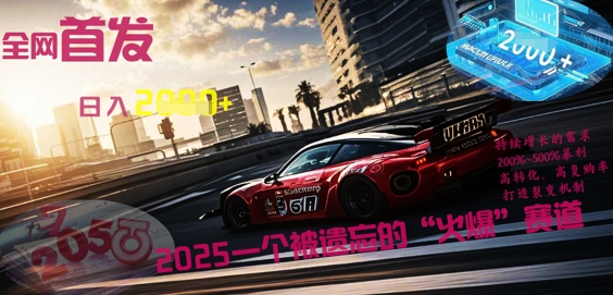 全网首发：2025一个被遗忘的“火爆”赛道轻松日入多张-慧创网