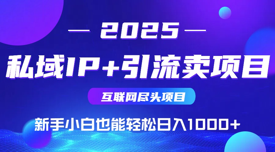 （14613期）私域IP+卖项目，普通人小白也能轻松实现日入1000+-慧创网