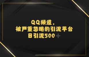 引流蓝海QQ频道，日引500+创业粉-慧创网