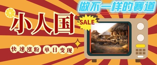 DeepSeek+绘图+视频制作小人国微观视频，小白轻轻松松上手，条条爆款，条条变现，单日就能收益-慧创网