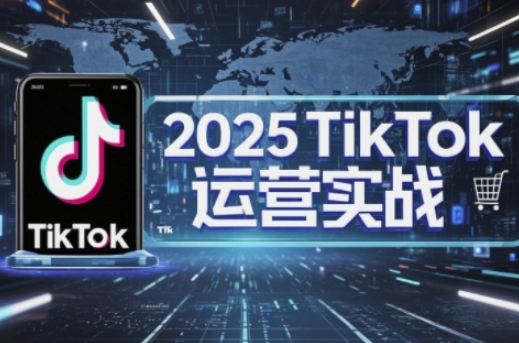 2025TikTok电商运营，掌握TikTok店铺运营核心技巧，实现低成本高转化-慧创网