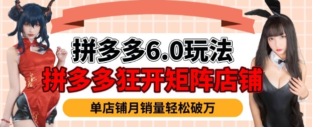 拼多多虚拟商品暴利6.0玩法，轻松实现月入过W-慧创网
