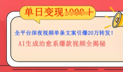 全平台深夜文案新风口：DeepSeek生成百万播放量金句，治愈系内容涨粉速度快4倍-慧创网