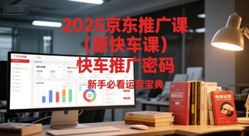 2025京东推广课（原快车课）解锁京东快车推广密码，新手必看运营宝典-慧创网