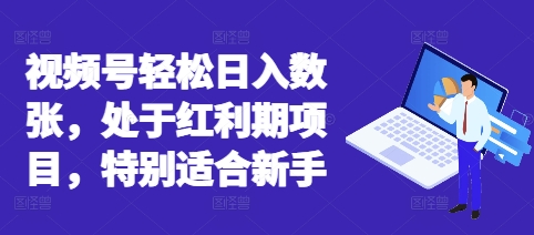 视频号轻松日入数张，处于红利期项目，特别适合新手-慧创网