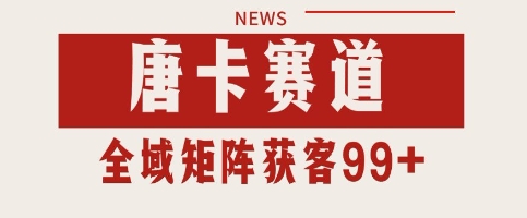 唐卡赛道私域引流获客 自热矩阵SOP日引流99+精准客资【揭秘】-慧创网