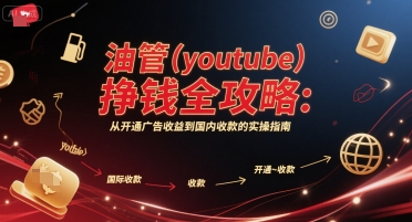 油管(youtube)挣钱全攻略：从开通广告收益到国内收款的实操指南-慧创网