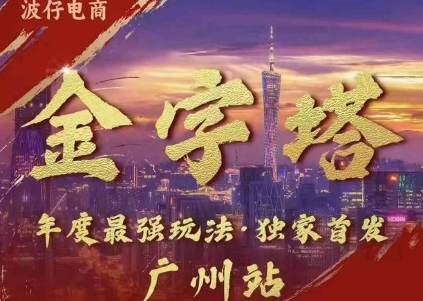 波仔电商·线下课ppt-10月30号，金字塔玩法 3天极速起量，88页ppt，3天起量!-慧创网