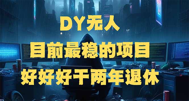 （14263期）DY无人，目前最稳的项目，矩阵放大边旅游边赚钱，好好好干两年退休-慧创网