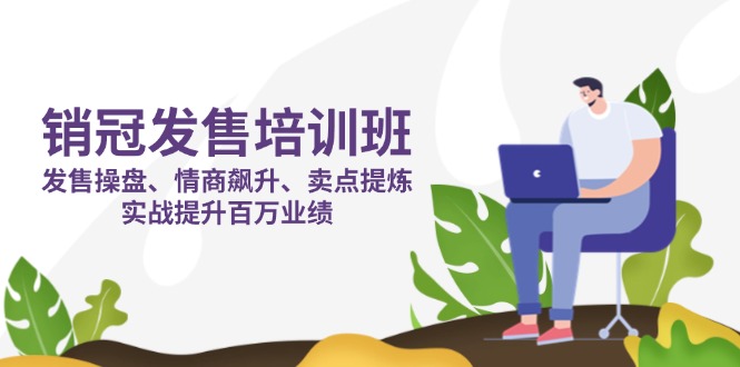 （14203期）销冠 发售培训班：发售 操盘+情商 飙升+卖点 提炼，实战提升百万业绩-慧创网