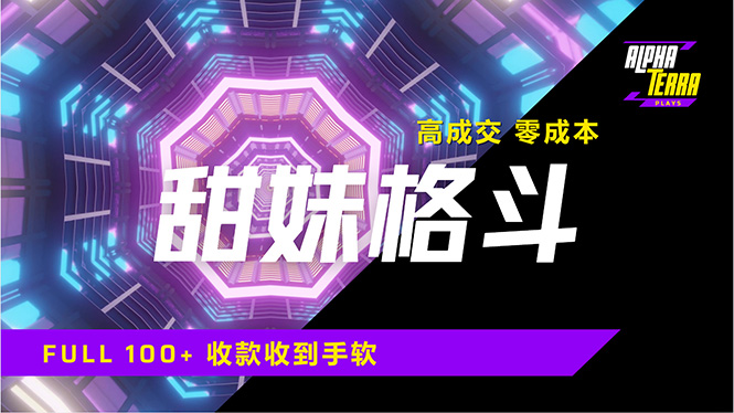 （14559期）高成交零成本，售卖甜美格斗课程，谁发谁火，加爆微信，日入1000+收款…-慧创网