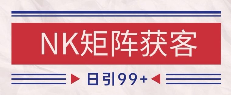 小红书某音NK赛道引流获客 自热矩阵日引200+【揭秘】-慧创网