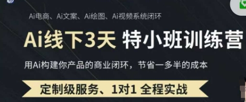 AI实操培训第20-21期线下，0基础保姆级教程，3月最新整理，企业获客、降本增效、打造超级个体-慧创网