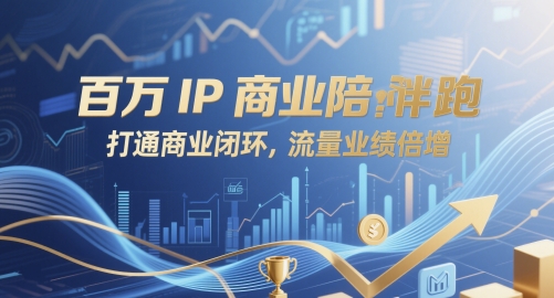 百万IP商业陪跑，打通商业闭环，流量业绩倍增-慧创网