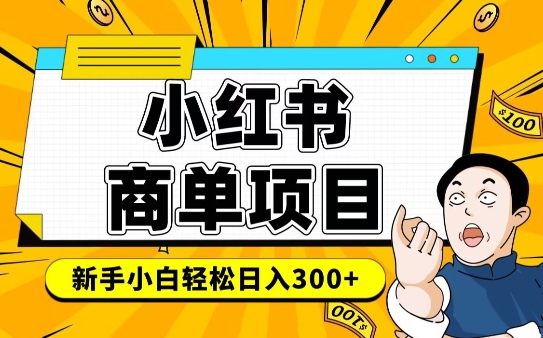 小红书千粉商单，稳定快速变现项目，实现月入6-8k并不是很难-慧创网